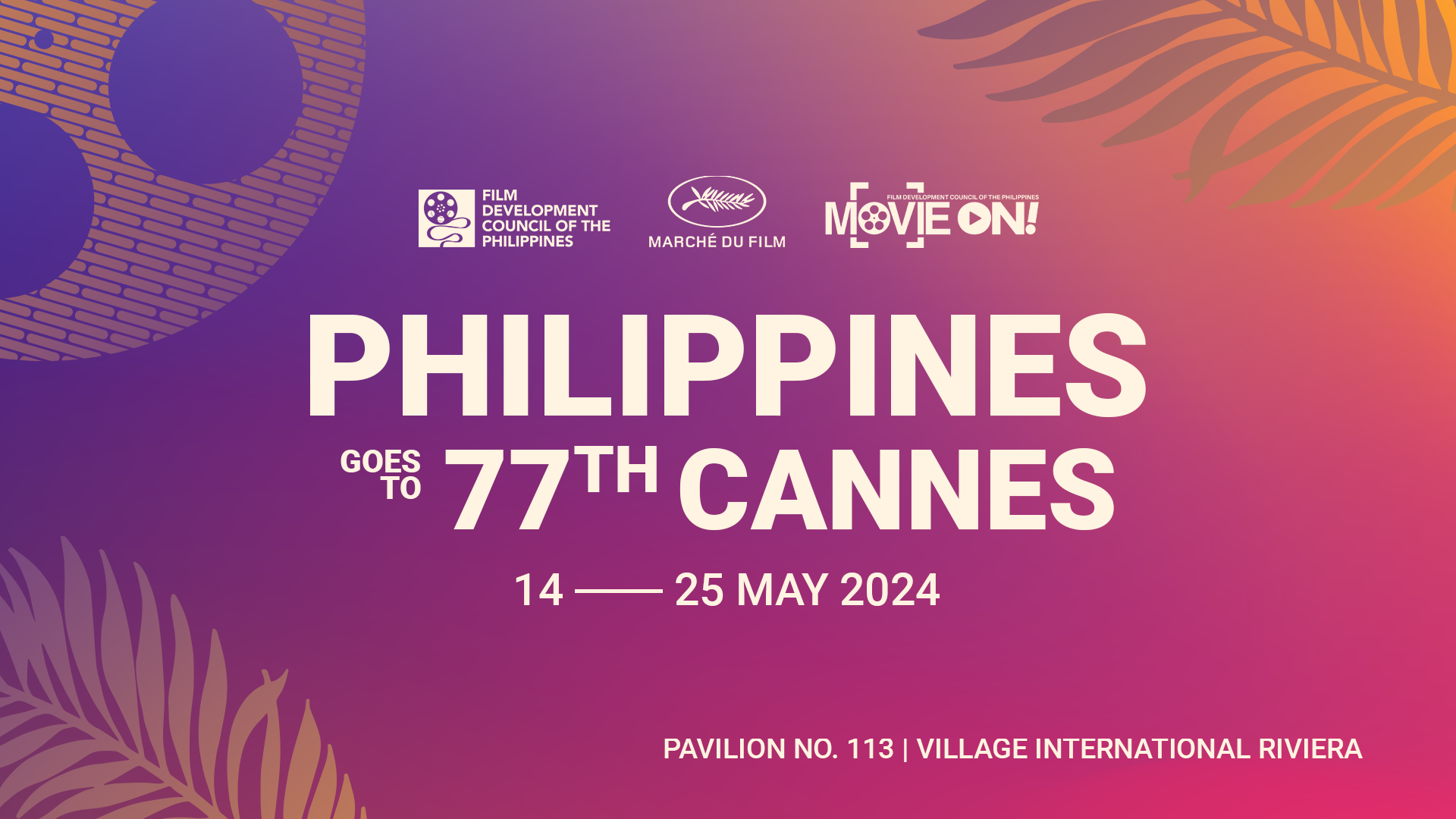 FDCP presents Philippine delegation at Cannes Marché du Film 2024