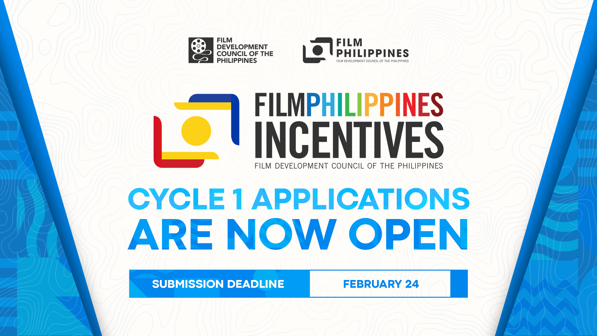 FDCP OPENS THE FIRST CYCLE APPLICATIONS OF FILM PHILIPPINES INCENTIVES 2025
