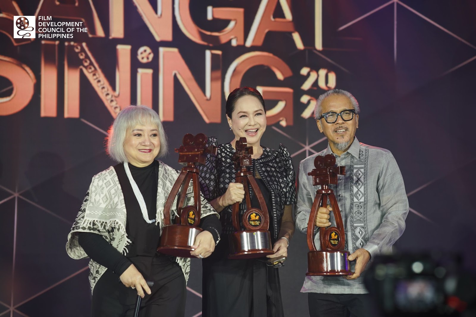 Honorees of the Lifetime Achievement Award at FDCP’s “Parangal ng Sining”