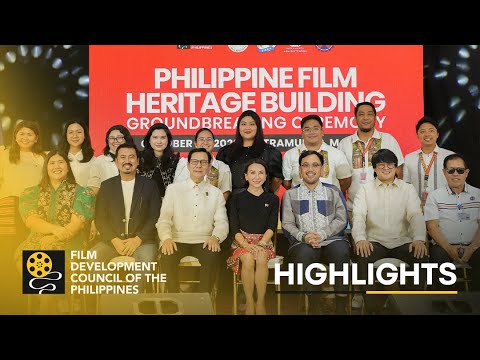 FDCP Highlights Philippine Film Heritage Building Groundbreaking thumbnail