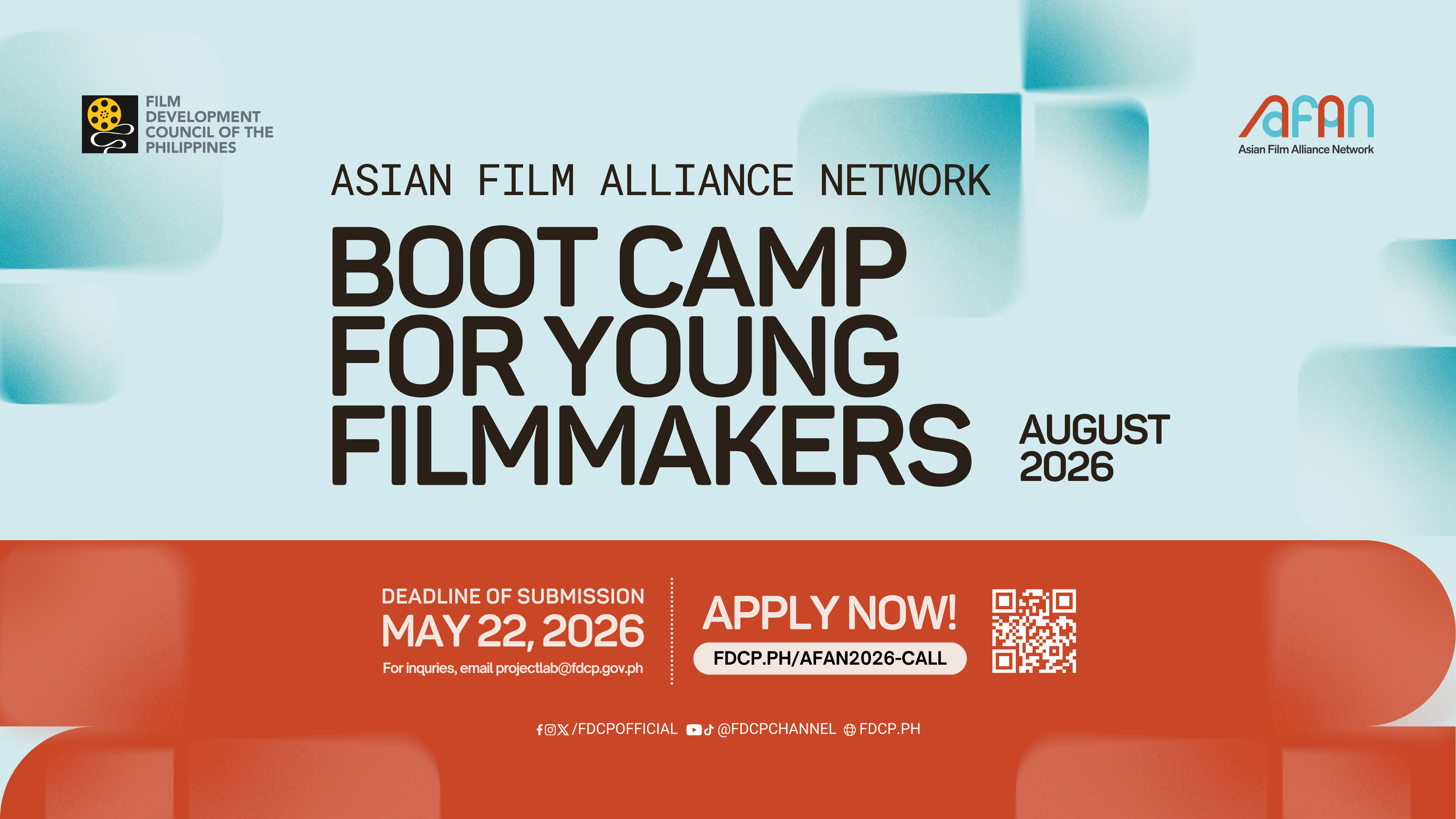 AFAN BOOT CAMP FOR YOUNG FILMMAKERS OPENS CALL FOR APPLICATIONS