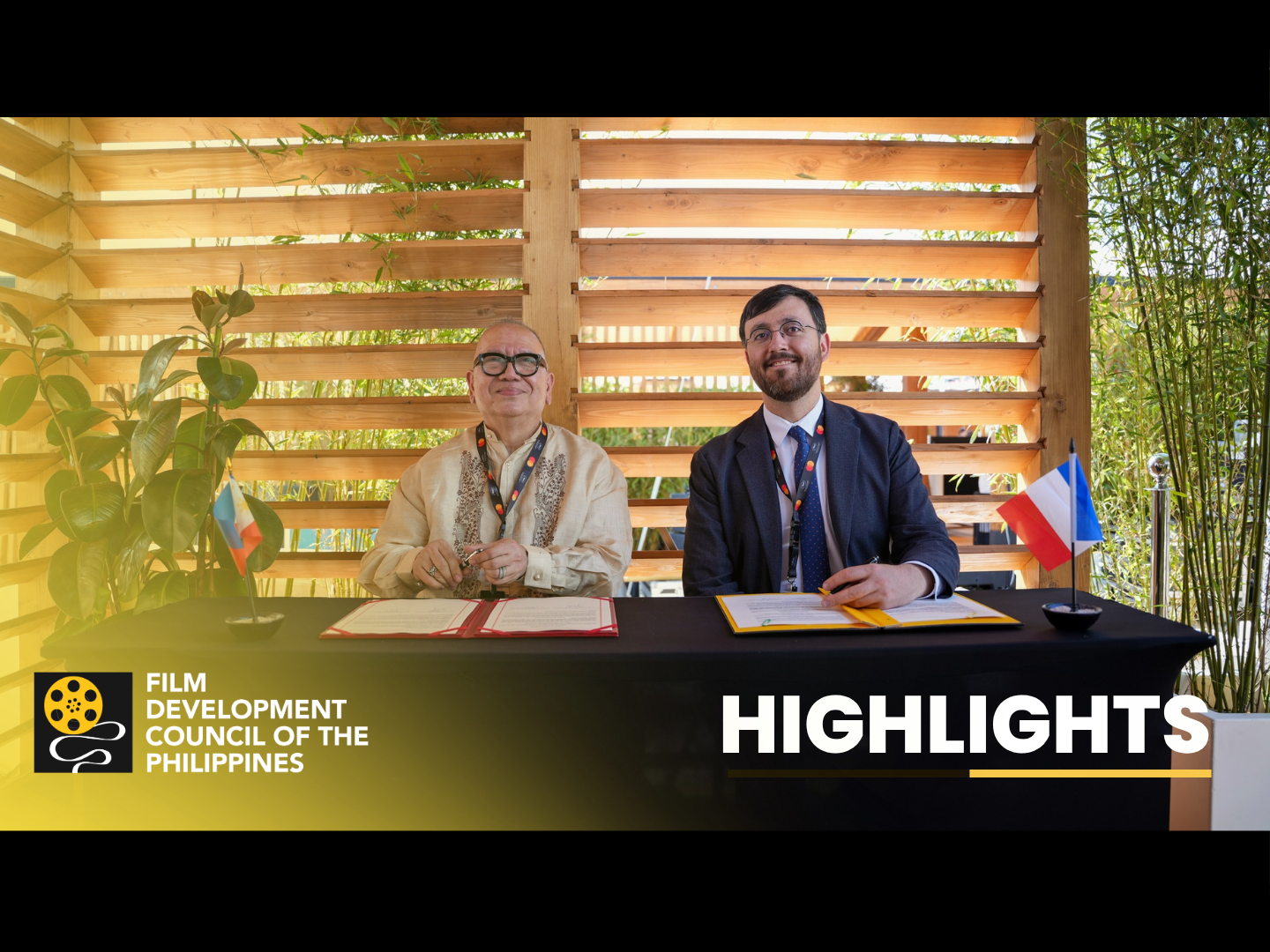 FDCP SIGNS PH-FRANCE CINEMATIC CO-PRODUCTION TREATY