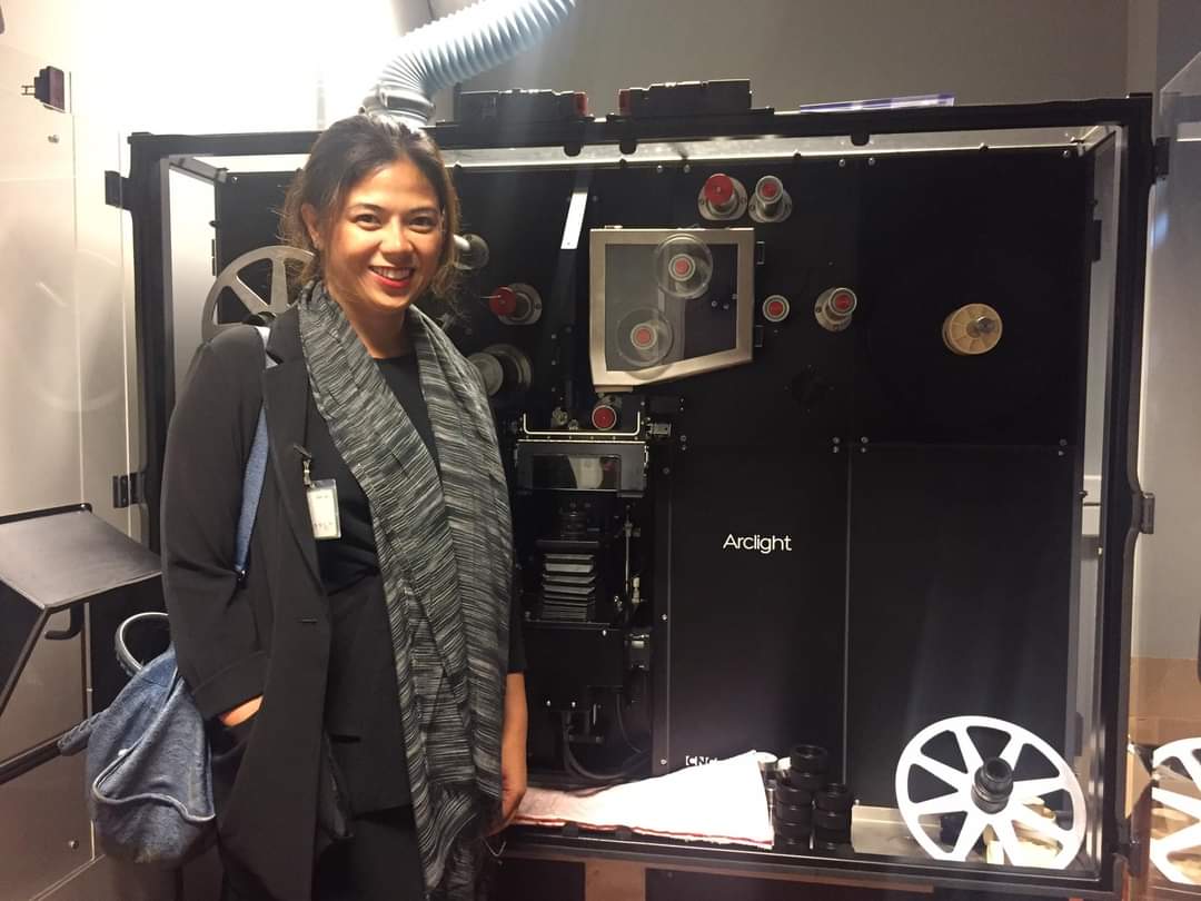 FDCP Chairperson and CEO Liza Diño at the CNC French Film Archives in 2017